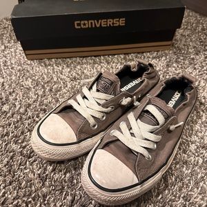Gray Converse Women’s size 6